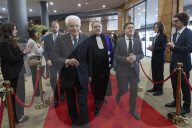 Il Presidente della Repubblica, Sergio Mattarella in occasione della cerimonia di consegna dell&#x2019;onorificenza accademica di Dottore Honoris Causa dall&#x2019;Universit&#xe0; di Aix-Marseille