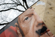 Vandalismus an Wahlplakaten in Mönchengladbach