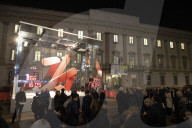 Countdown Orologio Olimpiadi 2026 in piazzetta Palazzo Reale a Milano