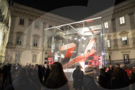 Countdown Orologio Olimpiadi 2026 in piazzetta Palazzo Reale a Milano