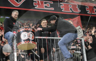 Fussball DFB Pokal/ Viertelfinale/ Bayer 04 Leverkusen - 1. FC Koeln 3:2 n.V.