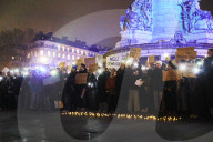 Germain Protest ''Zusammen Gegen Rechts'' (together Against The Right) In Paris Against Right-wing Forces In German Politics