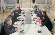 Volodymyr Zelenskyy meets with UK Foreign Secretary David Lammy