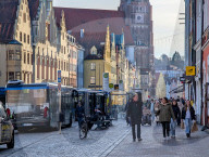 Daily Life In The Bavarian City Of Landshut