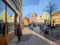 Daily Life In The Bavarian City Of Landshut