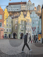 Daily Life In The Bavarian City Of Landshut
