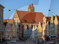 Daily Life In The Bavarian City Of Landshut