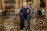 King Charles III holds audience with the King of Jordan