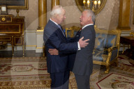 King Charles III holds audience with the King of Jordan