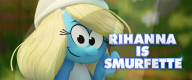 Rihanna as Smurfette in new Smurfs movie