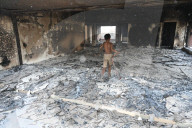 Protesters Vandalized Residence Of Ousted Prime Minister Sheikh Hasina In Dhaka.