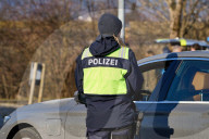 Das Ende von Schengen: Grosskontrolle der Bayerischen Polizei an der Grenze zu Österreich in Oberaudorf