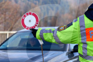 Das Ende von Schengen: Grosskontrolle der Bayerischen Polizei an der Grenze zu Österreich in Oberaudorf