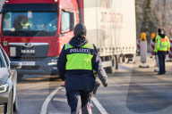 Das Ende von Schengen: Grosskontrolle der Bayerischen Polizei an der Grenze zu Österreich in Oberaudorf