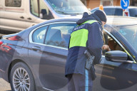 Das Ende von Schengen: Grosskontrolle der Bayerischen Polizei an der Grenze zu Österreich in Oberaudorf