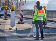 Das Ende von Schengen: Grosskontrolle der Bayerischen Polizei an der Grenze zu Österreich in Oberaudorf