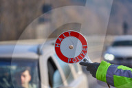 Das Ende von Schengen: Grosskontrolle der Bayerischen Polizei an der Grenze zu Österreich in Oberaudorf