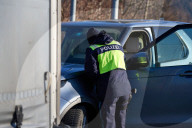 Das Ende von Schengen: Grosskontrolle der Bayerischen Polizei an der Grenze zu Österreich in Oberaudorf