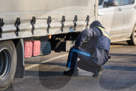 Das Ende von Schengen: Grosskontrolle der Bayerischen Polizei an der Grenze zu Österreich in Oberaudorf