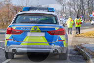 Das Ende von Schengen: Grosskontrolle der Bayerischen Polizei an der Grenze zu Österreich in Oberaudorf