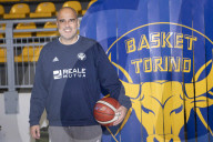 Basket Reale Mutua Torino, conferenza stampa di presentazione del nuovo allenatore Paolo Moretti
