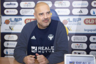 Basket Reale Mutua Torino, conferenza stampa di presentazione del nuovo allenatore Paolo Moretti
