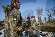 Live fire exercise of Ukrainian tank crews 