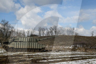 Live fire exercise of Ukrainian tank crews 