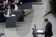 Debatte zur Migration im Deutschen Bundestag, Berlin, 29.01.2025