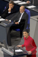 Debatte zur Migration im Deutschen Bundestag, Berlin, 29.01.2025