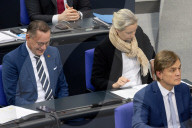 Debatte zur Migration im Deutschen Bundestag, Berlin, 29.01.2025