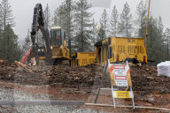 Biochar Is Created From Unmerchantable Wood, Using Two Tigercat 6040 Carbonizers, As Part Of Nevada County's Biomass Pilot Project 