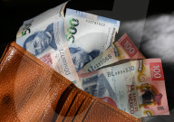International Currencies In Hand – Financial Illustrations