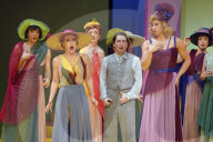Fotoprobe der Oper Pferd frisst Hut unter der Regie von Herbert Fritsch in Berlin