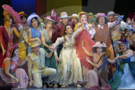Fotoprobe der Oper Pferd frisst Hut unter der Regie von Herbert Fritsch in Berlin