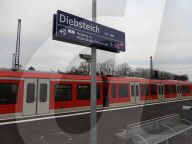 Hamburg: Der S-Bahnhof Diebsteich ist wiedereröffnet