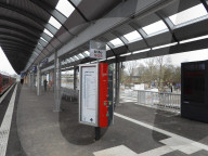Hamburg: Der S-Bahnhof Diebsteich ist wiedereröffnet