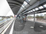 Hamburg: Der S-Bahnhof Diebsteich ist wiedereröffnet