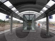 Hamburg: Der S-Bahnhof Diebsteich ist wiedereröffnet