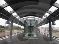 Hamburg: Der S-Bahnhof Diebsteich ist wiedereröffnet
