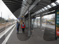 Hamburg: Der S-Bahnhof Diebsteich ist wiedereröffnet