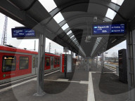 Hamburg: Der S-Bahnhof Diebsteich ist wiedereröffnet