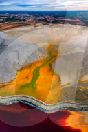 FEATURE - Luftaufnahmen zeigen den Fluss Rio Tinto in Spanien
