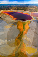 FEATURE - Luftaufnahmen zeigen den Fluss Rio Tinto in Spanien