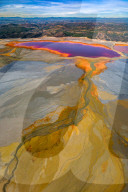FEATURE - Luftaufnahmen zeigen den Fluss Rio Tinto in Spanien
