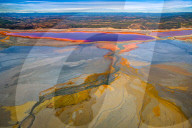 FEATURE - Luftaufnahmen zeigen den Fluss Rio Tinto in Spanien