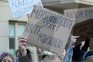 Proteste und Gegenproteste in Göttingen