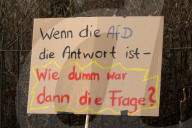 Proteste und Gegenproteste in Göttingen