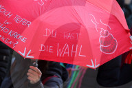 Proteste und Gegenproteste in Göttingen