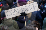 Proteste und Gegenproteste in Göttingen